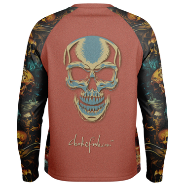 Chokefish™ Long Sleeve Every Day All Weather Skulls Shirt Men's-002-SPECIAL EDITION